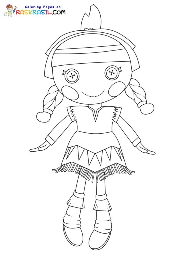 Lalaloopsy coloring pages printable for free download