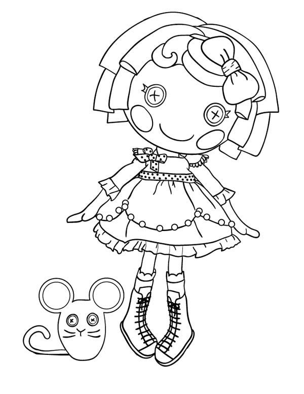 Lalaloopsy coloring pages