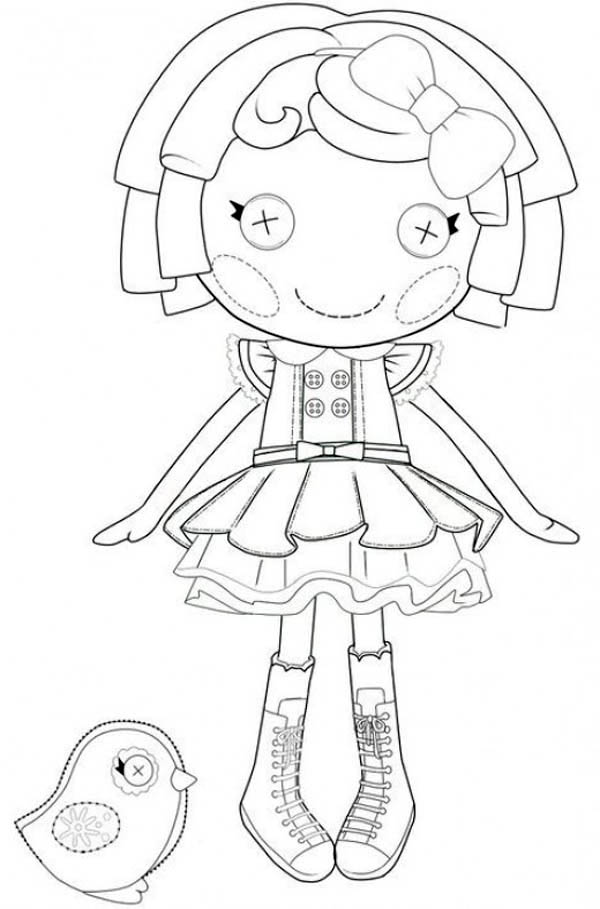 Dot starlight from lalaloopsy coloring page color luna