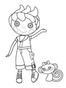 Lalaloopsy coloring pages free coloring pages