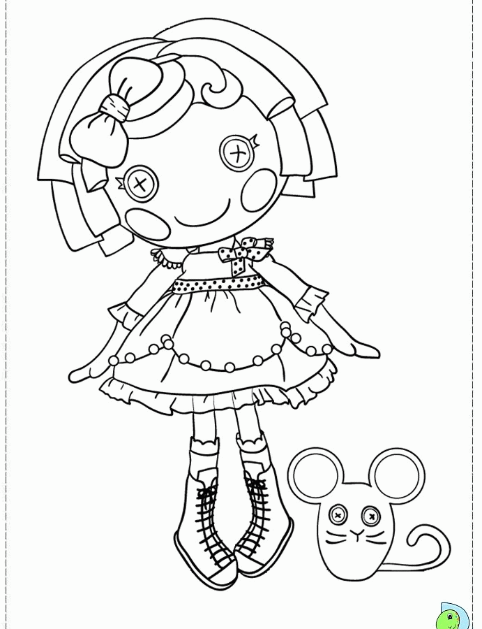 Lalaloopsy coloring pages