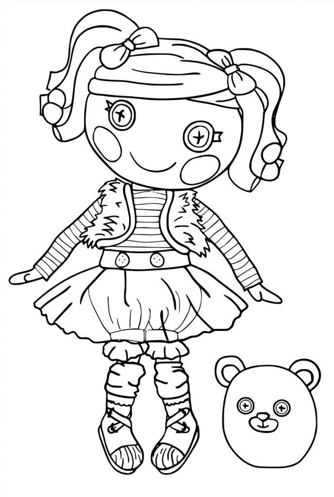 Lalaloopsy coloring pages