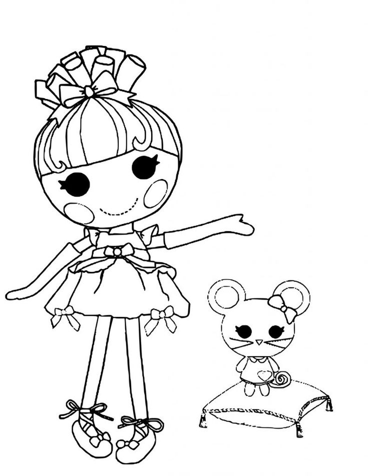 Lalaloopsy coloring pages