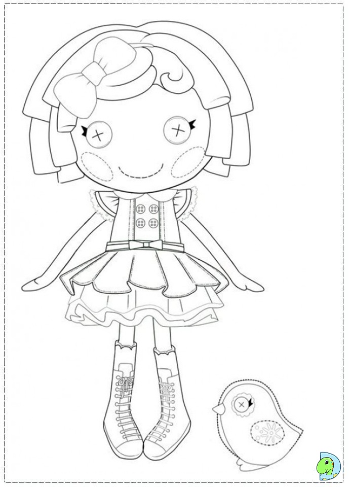 Lalaloopsy coloring pages