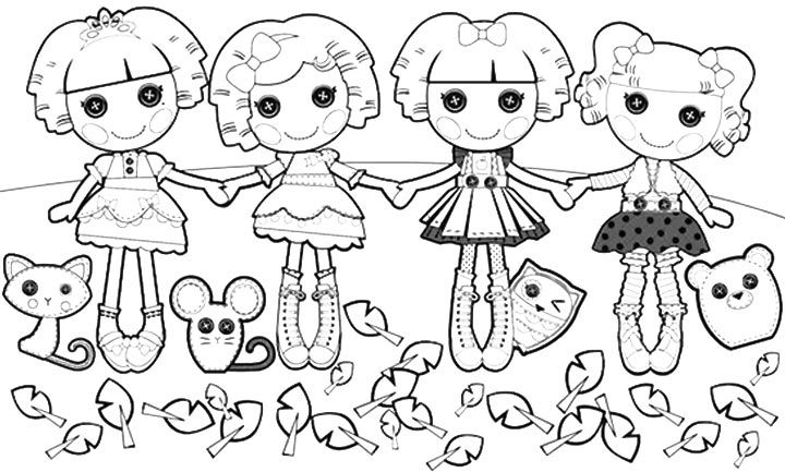 Lalaloopsy coloring pages