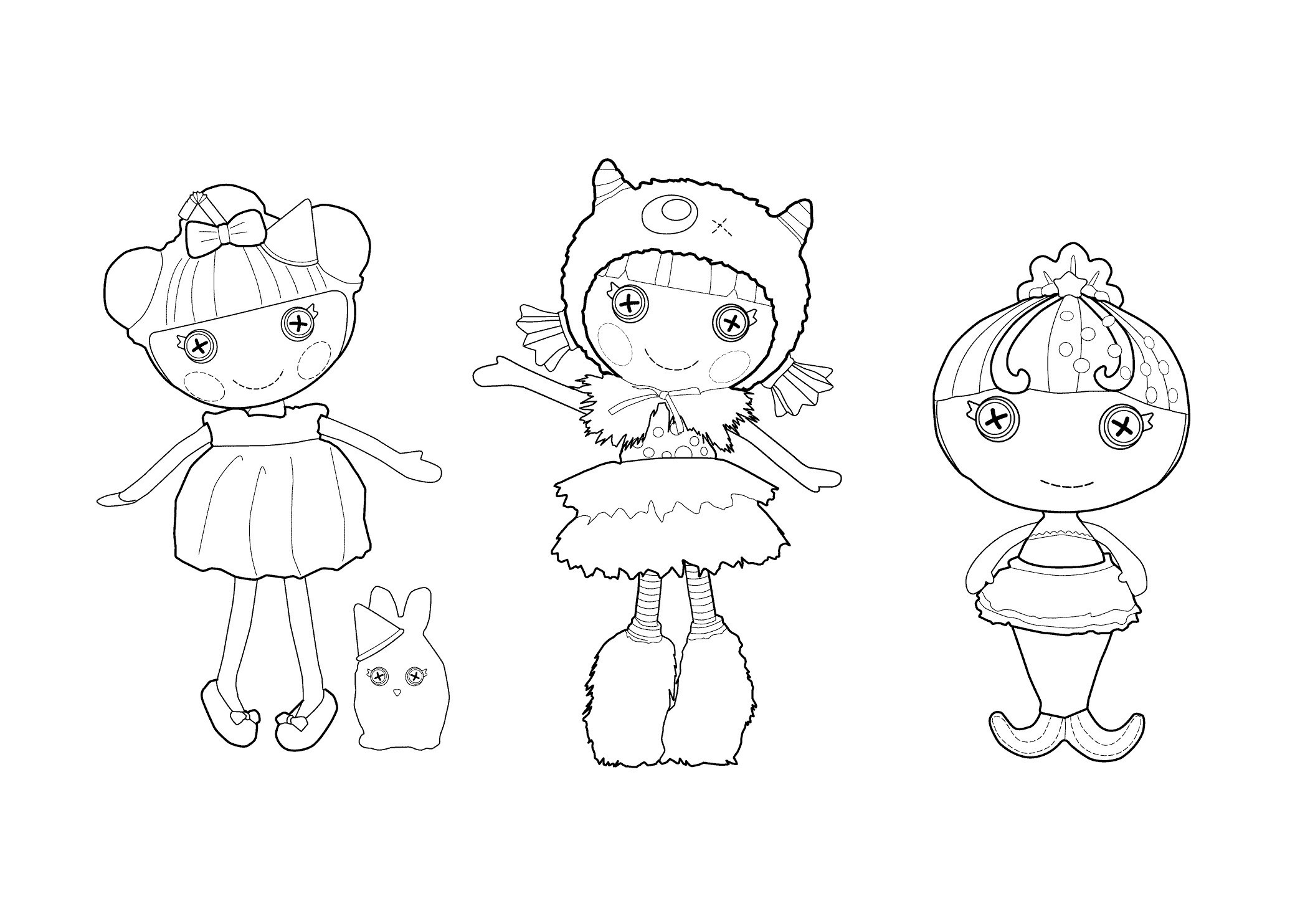 Lalaloopsy coloring sheet for kids printable free mermaid coloring pages coloring sheets for kids mermaid coloring