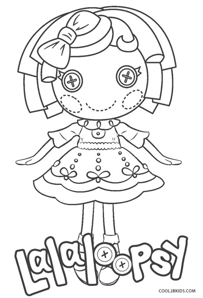 Free printable lalaloopsy coloring pages for kids