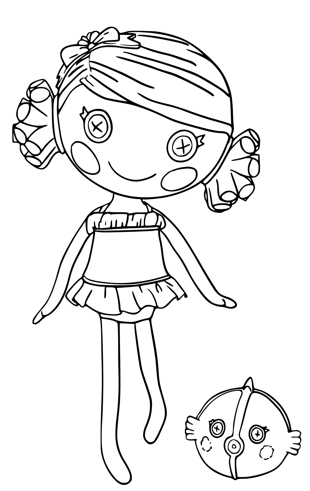 Lalaloopsy coloring pages