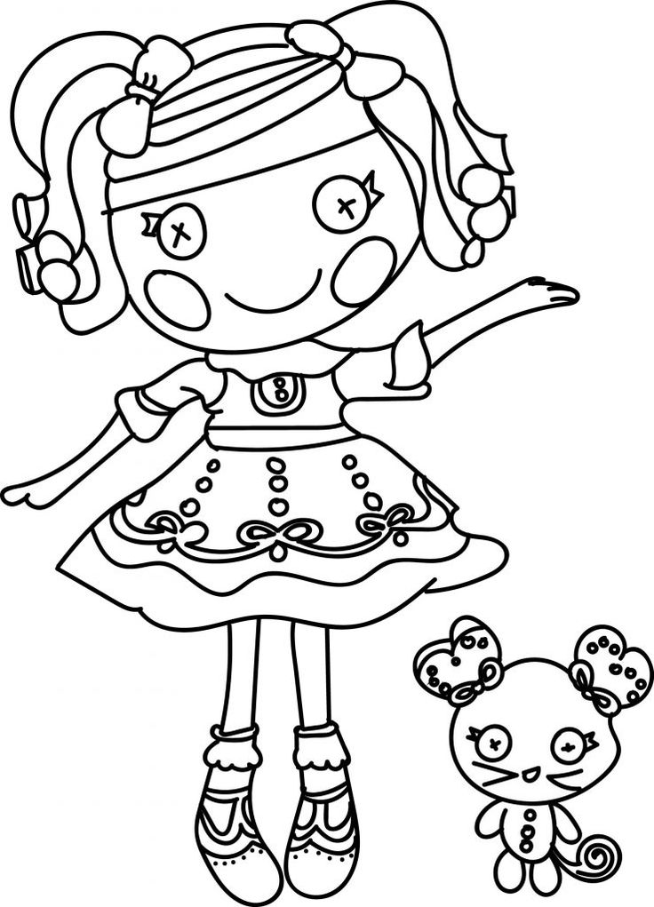 Lalaloopsy coloring pages