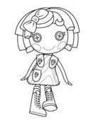 Lalaloopsy coloring pages free coloring pages