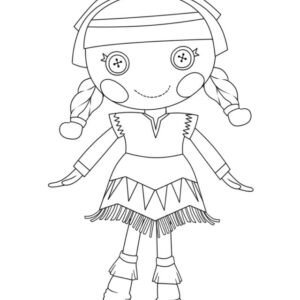 Lalaloopsy coloring pages printable for free download