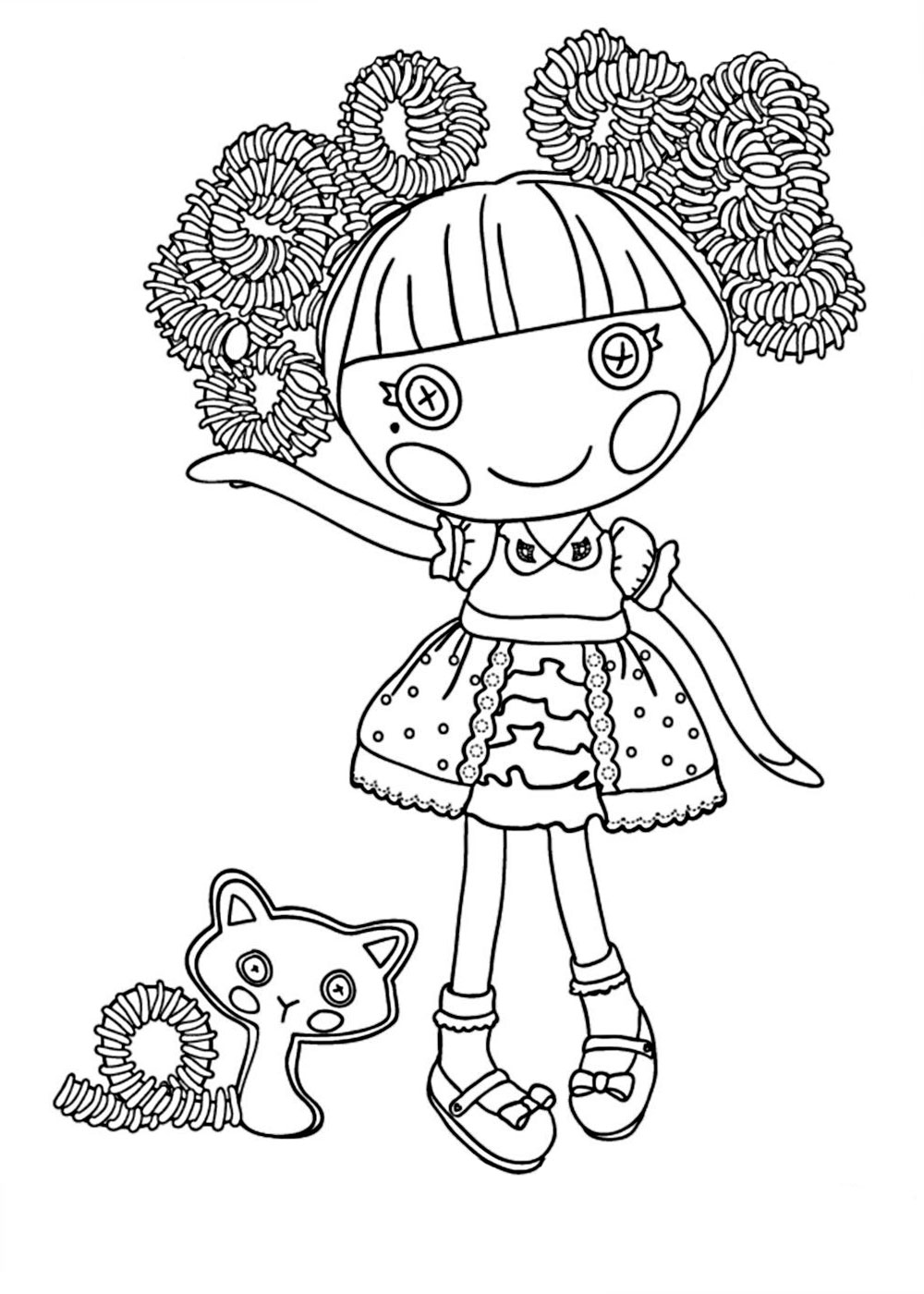 Lalaloopsy coloring pages