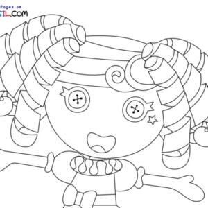 Lalaloopsy coloring pages printable for free download