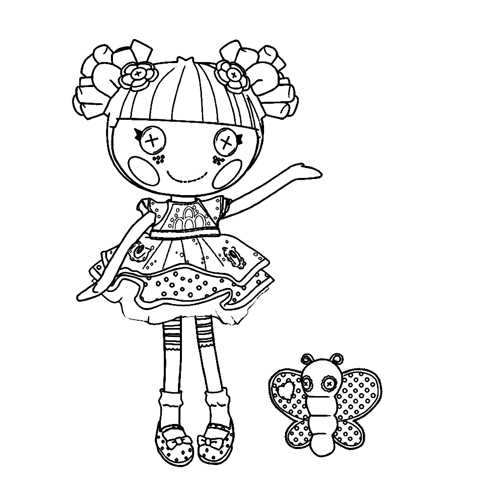 Lalaloopsy coloring pages