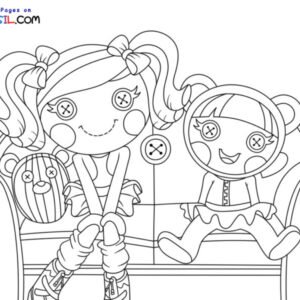 Lalaloopsy coloring pages printable for free download