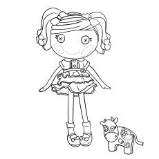 Lalaloopsy coloring pages