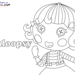 Lalaloopsy coloring pages printable for free download