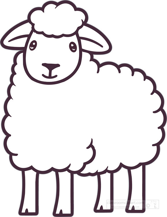 Sheep clipart