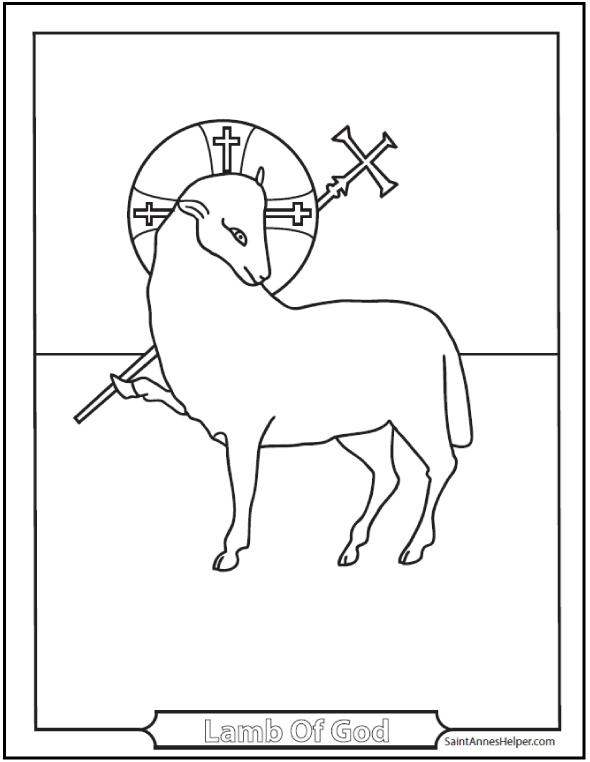 Religious easter coloring pages ââ easter coloring pages for kids