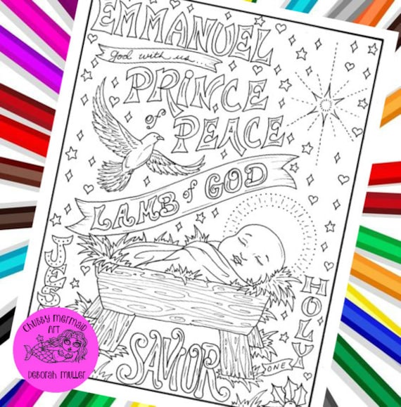 Lamb of god christmas coloring page coloring for all ages fun christmas coloring christian jesus church bible study coloring