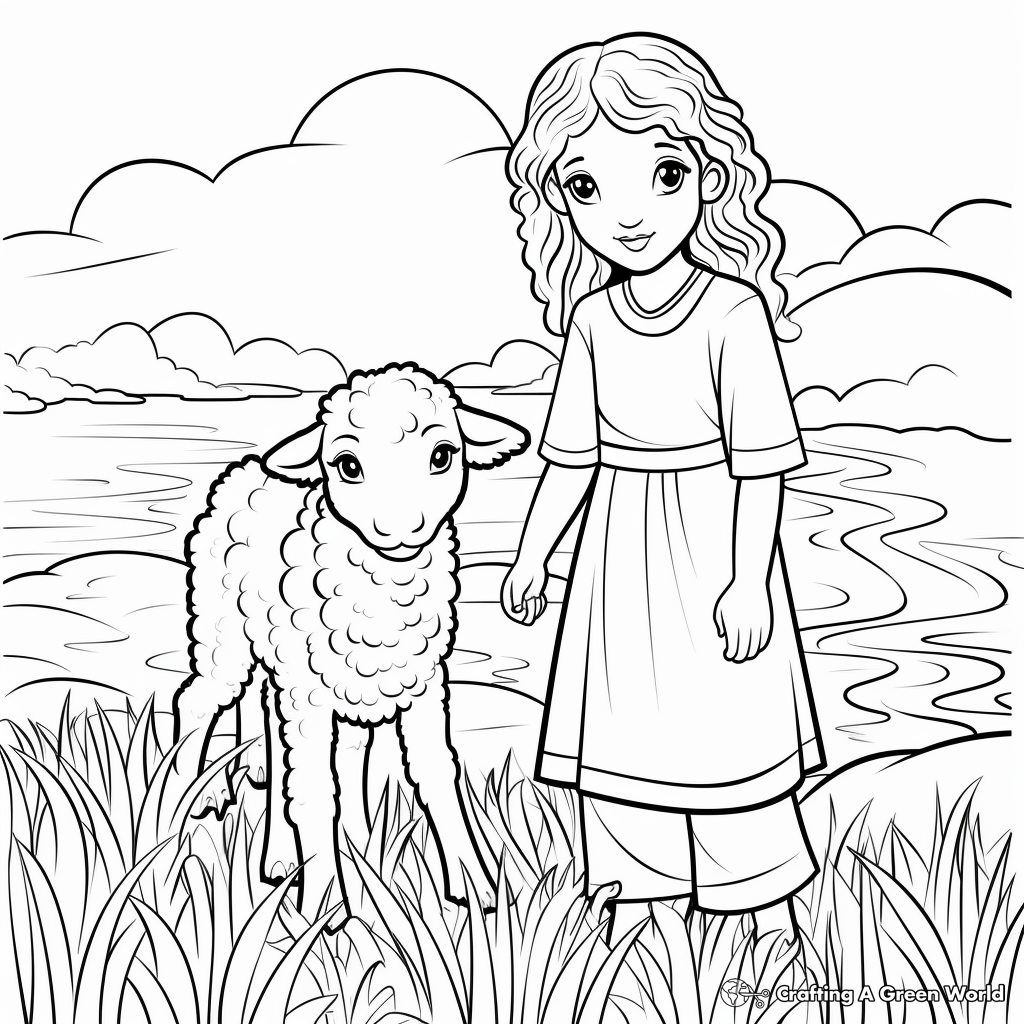 Lent coloring pages