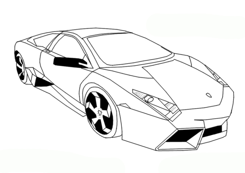 Lamborghini coloring pages to download and print for free