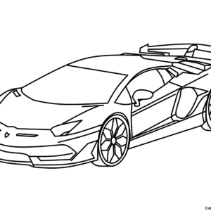 Lamborghini coloring pages printable for free download