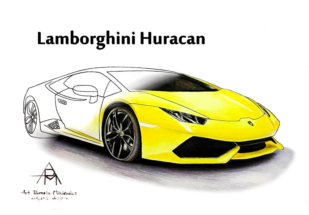 Sport car coloring page lamborghini printable coloring page for car lover digital instant download pages car coloring fun coloring