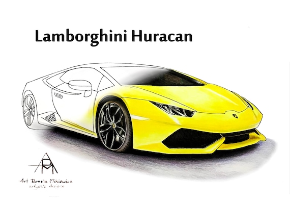 Sport car coloring page lamborghini printable coloring page for car lover digital instant download pages car coloring fun coloring instant download