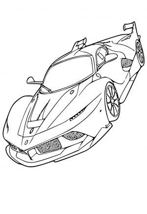 Free printable lamborghini coloring pages for adults and kids