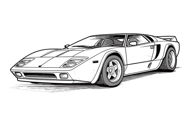 Page ferrari car coloring pages images