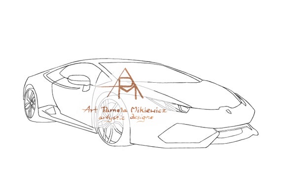 Sport car coloring page lamborghini printable coloring page for car lover digital instant download pages car coloring fun coloring