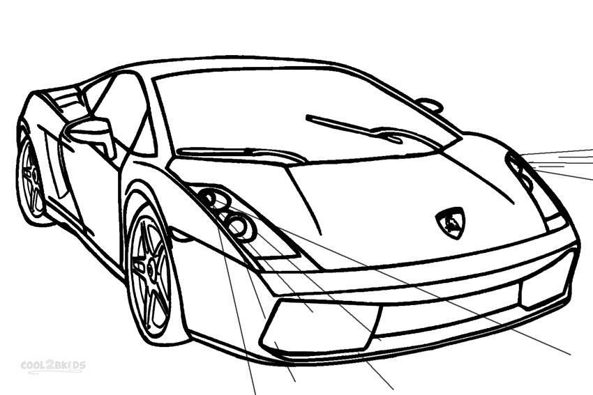 Printable lamborghini coloring pages for kids coolbkids lamborghini cars coloring pages coloring pictures for kids