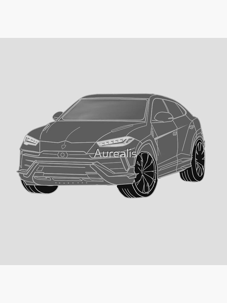 Lamborghini urus art board print for sale by aurealis