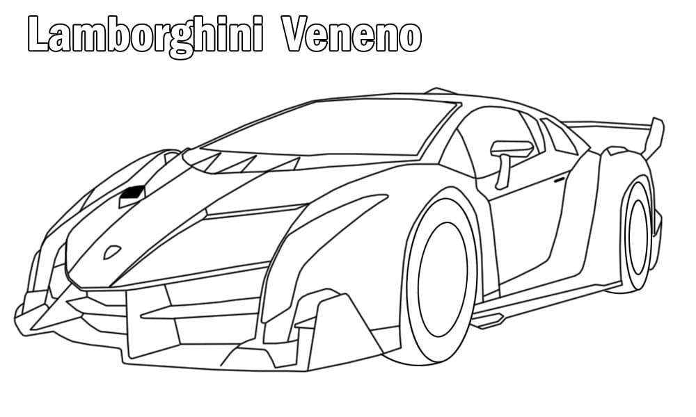 Lamborghini coloring pages by coloringpageswk on