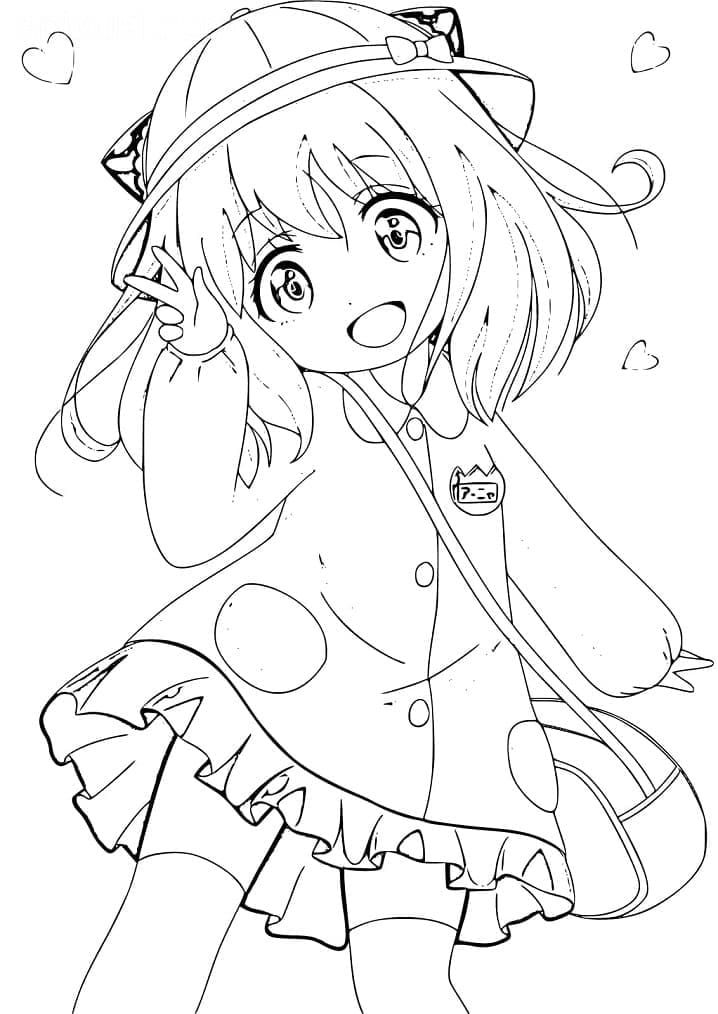 Anya coloring pages