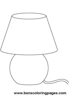 Lamp coloring pages online lamp color childrens quilts