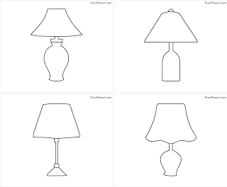 Free printable lamp coloring pages for kids â