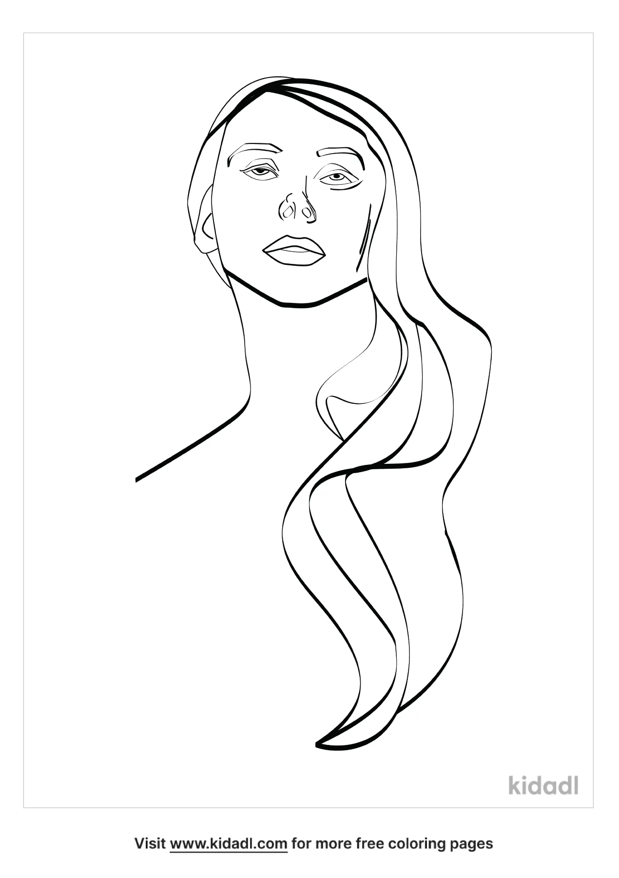 Free lana del rey coloring page coloring page printables