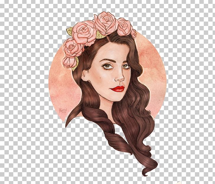 Lana del rey artist painting drawing png clipart art artist beauty brown hair del rey free