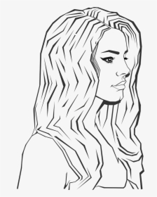 Lana del rey lineart hd png download