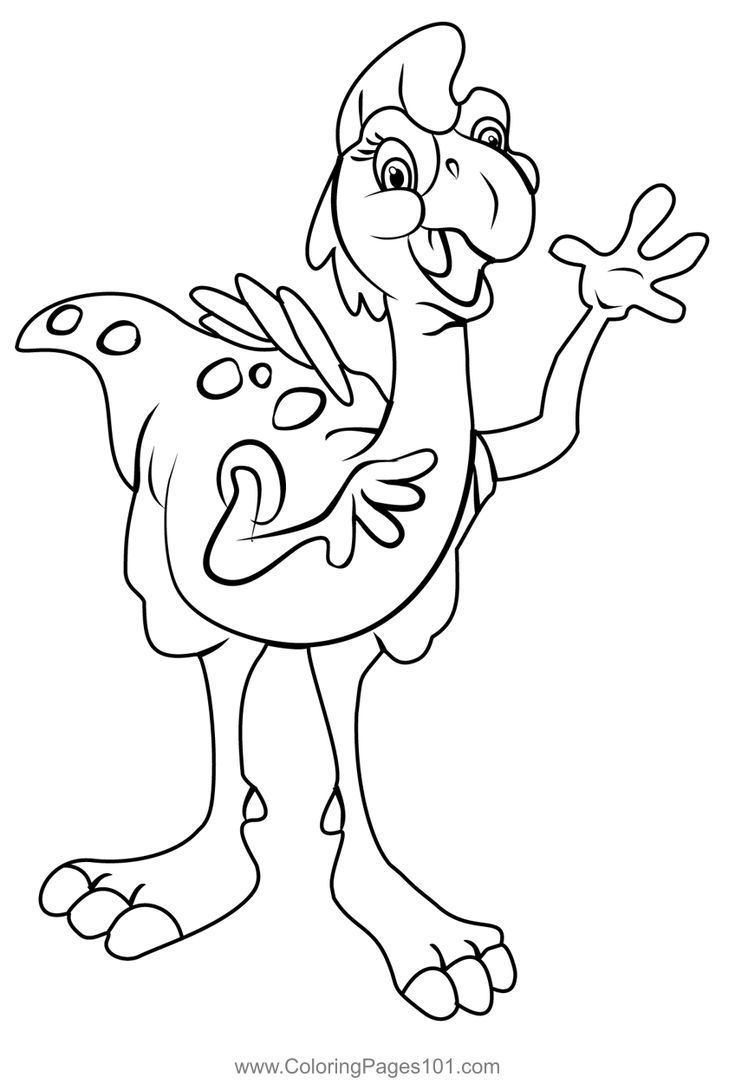 Ruby from the land before time coloring page coloring pages coloring pages for kids land before time