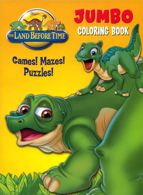 Land before time the coloring and activity book coloring books at retro reprints