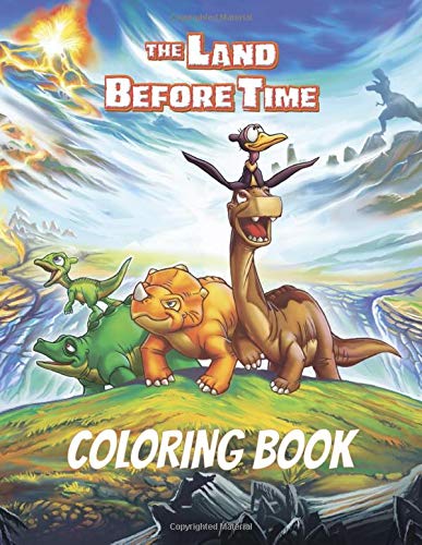 The land before time coloring book great coloring pages for kids by unofficial kk books