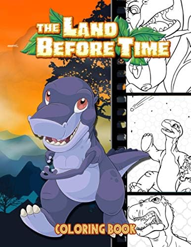 The land before time coloring book great coloring book for kids and fans â giant pages with high quality images price in uae amazon uae