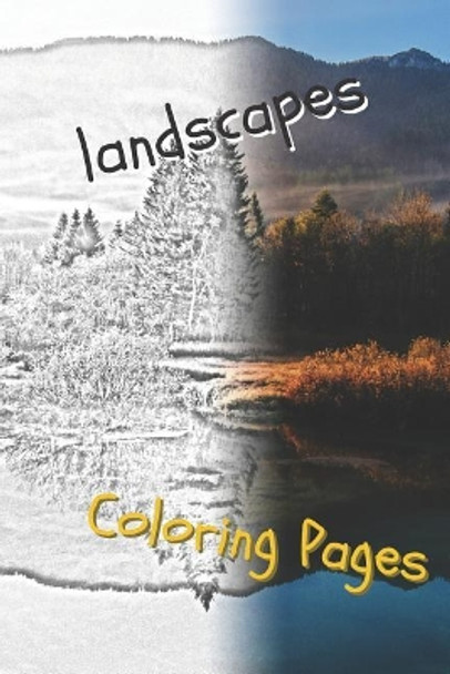 Landscape coloring pages beautiful landscapes coloring pages book sheets drawings coloring pages