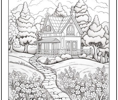 Tag landscape coloring page print it free