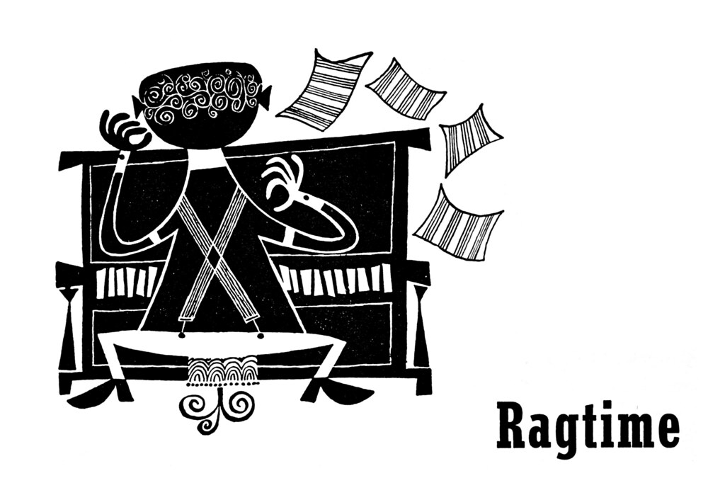 Ragtime from s the first book of jazz by langston hâ