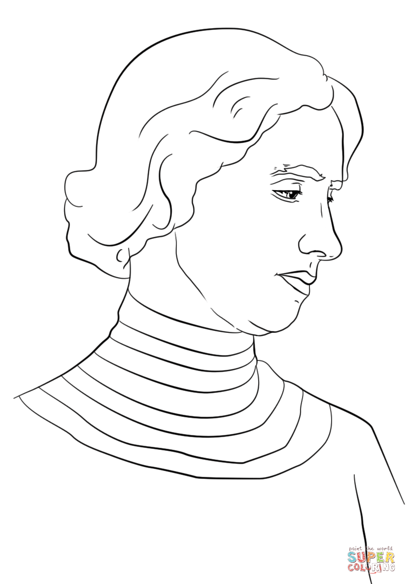 Helen keller coloring page free printable coloring pages