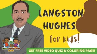 Langston hughes for kids history for kids seed of melanin kids